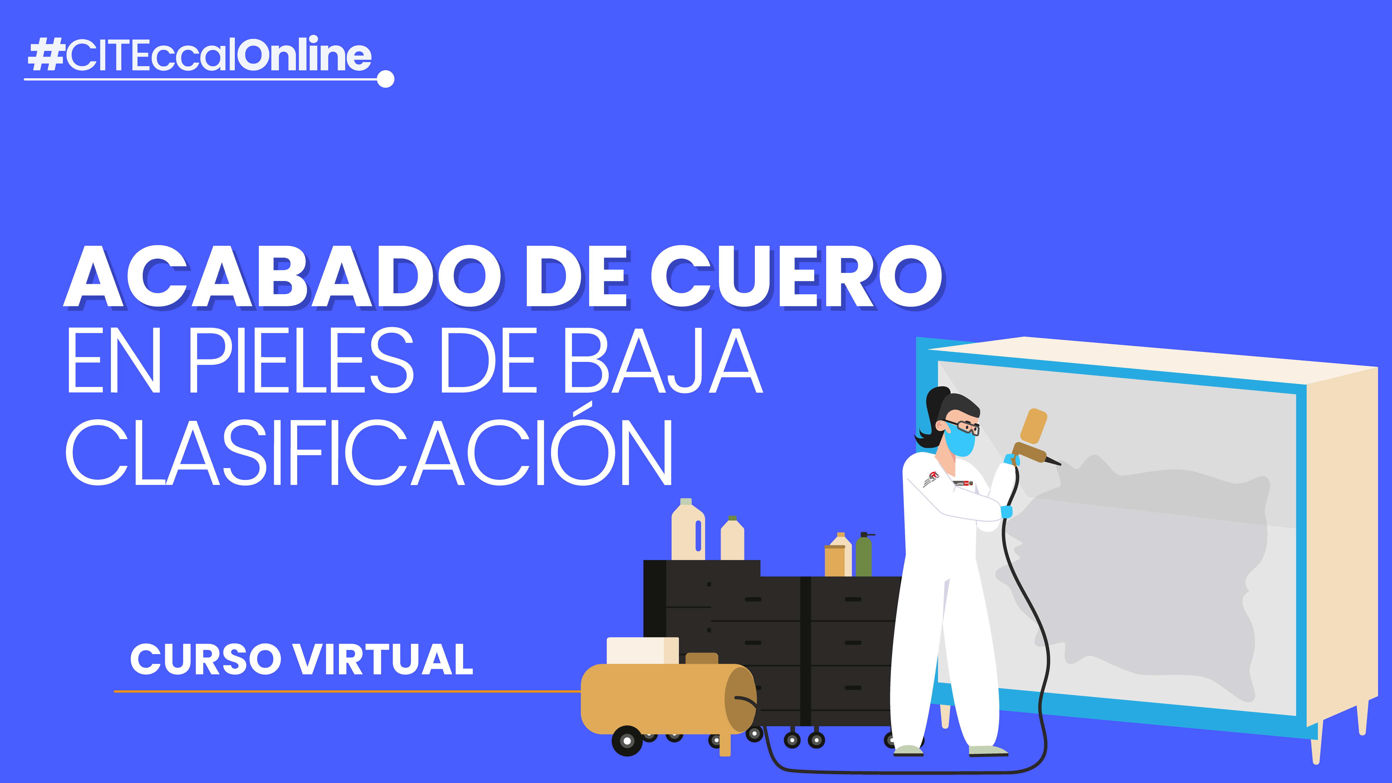 Acabado de cuero en pieles de baja clasificación